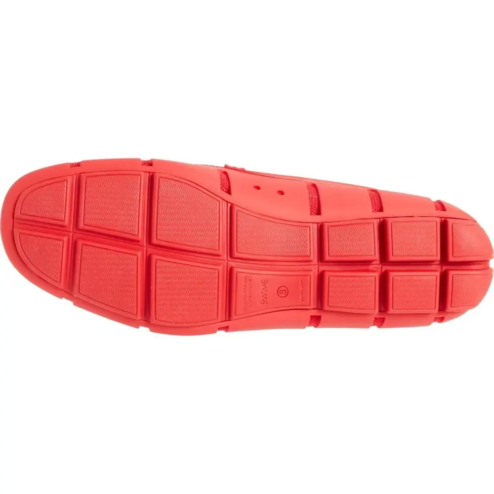 SWIMS Riva Loafers Mens 7 Red Slip On Boat Shoes Mesh Waterproof New in Box